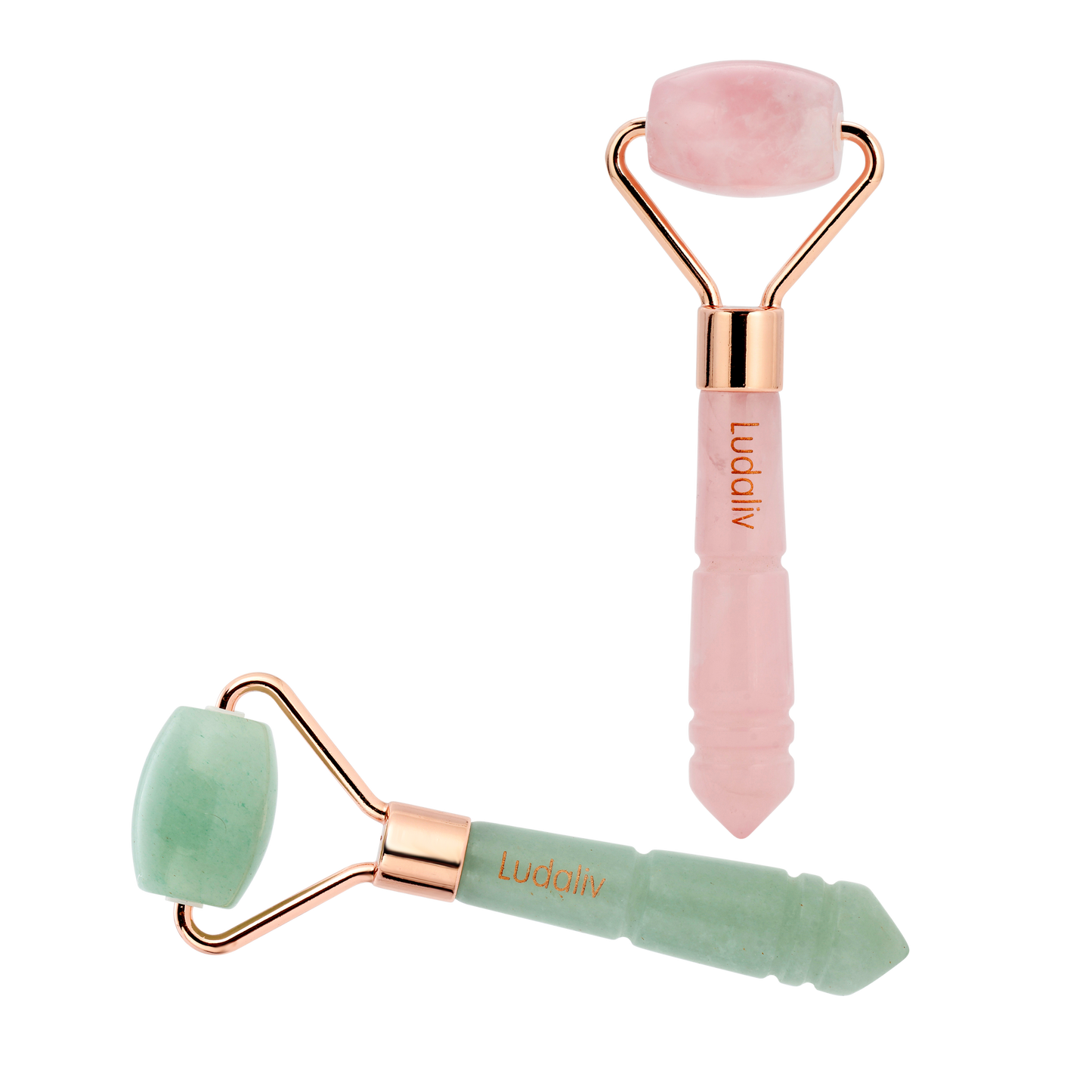 Bundles Vida natural jade vibrating lift & countour beauty roller +Live mini roller