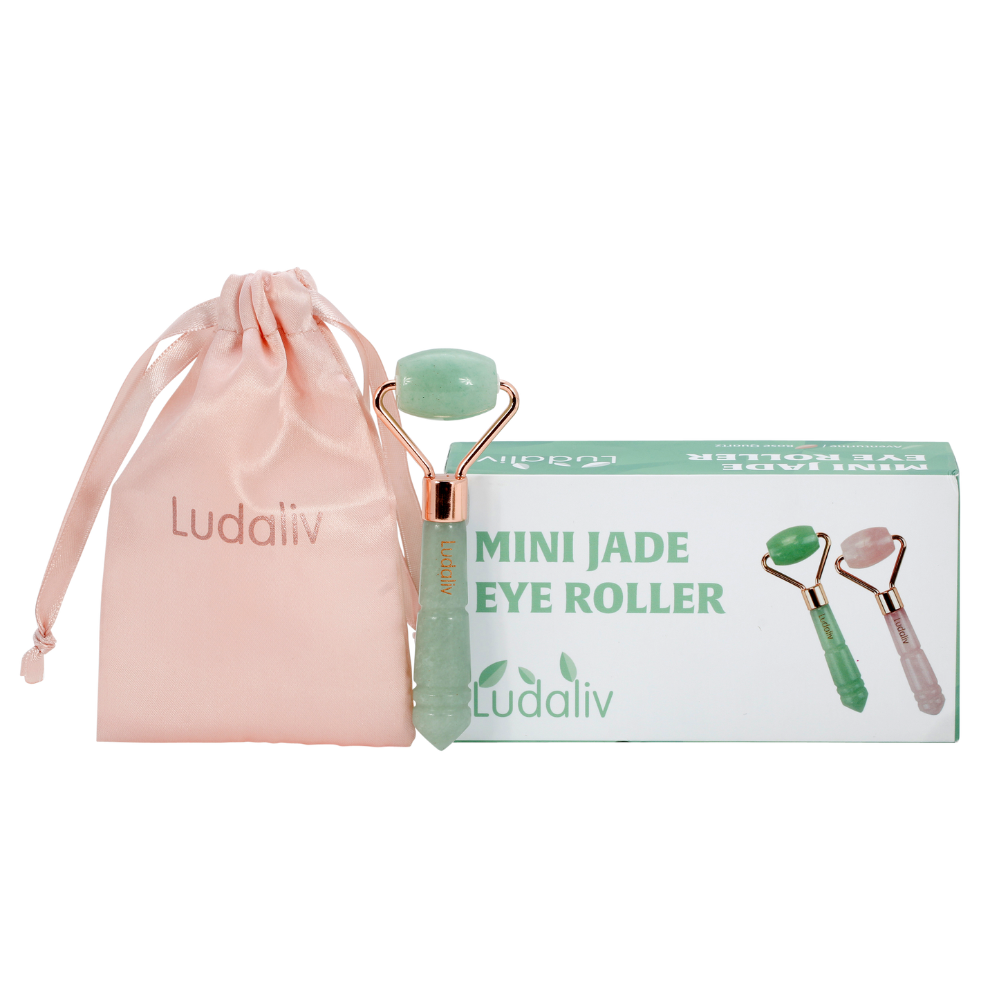 Bundles Vida natural jade vibrating lift & countour beauty roller +Live mini roller