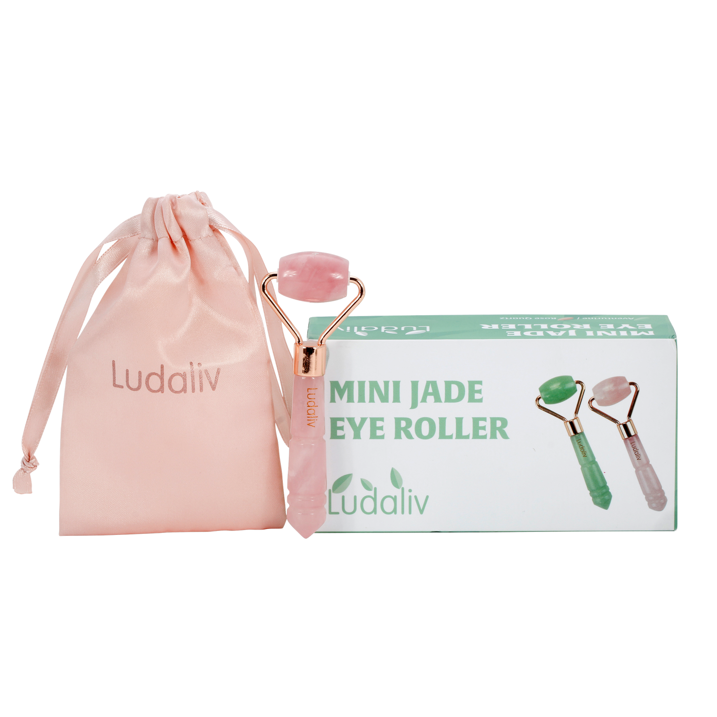 Bundles Vida natural jade vibrating lift & countour beauty roller +Live mini roller
