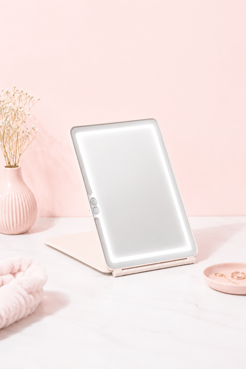 Honesta LED travel mirror