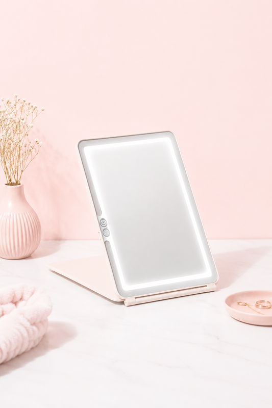 Honesta LED travel mirror