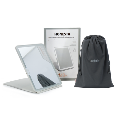 Bundles Honesta LED travel mirror + Cryo stick ice globe