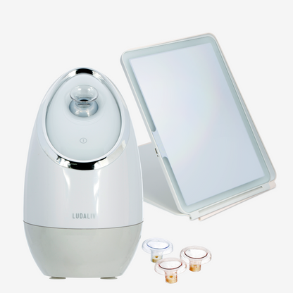 Bundles Ionic facial steamer + Honesta LED travel mirror / BEST SELLER